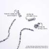 Surgical Steel Twist Chain Accessory 1M