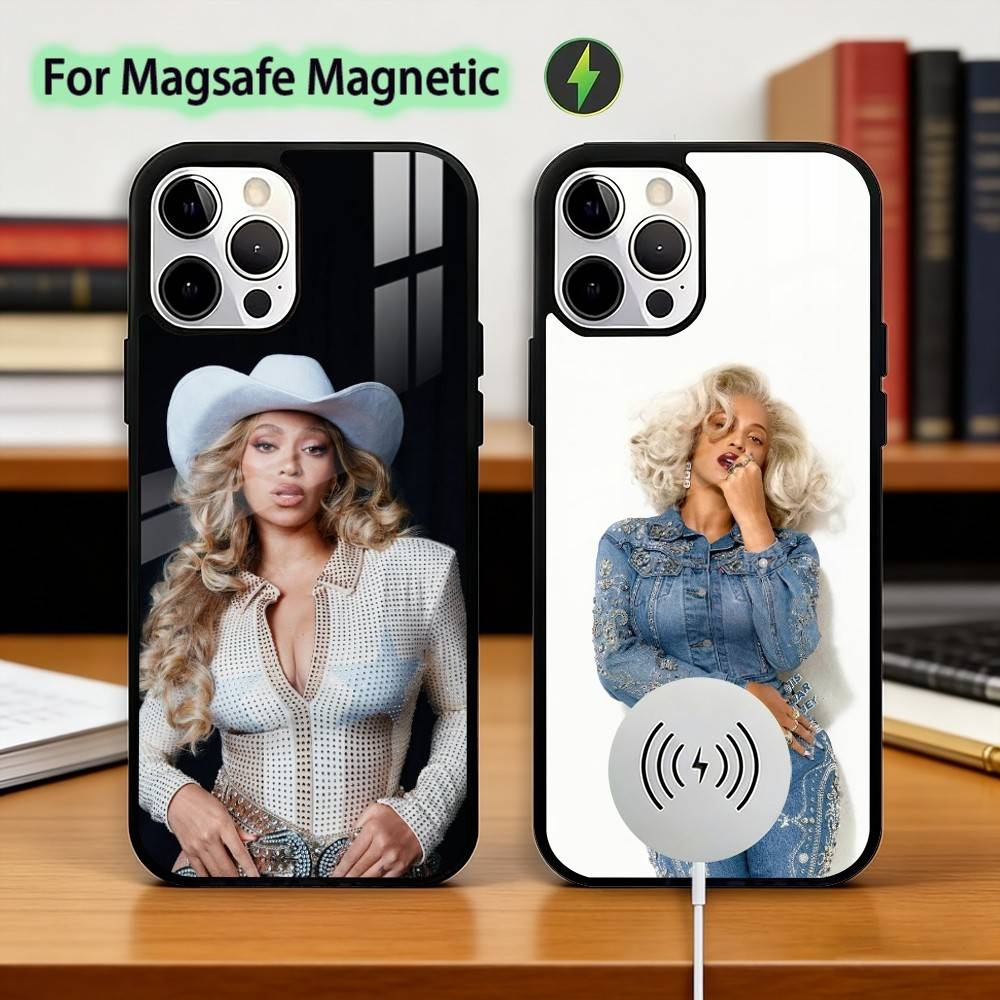 Beyoncé - Cowboy Carter Phone Case For iPhone17,16,15,14,13,12,11 Plus,Pro Magnetic For Magsafe Wireless Charging
