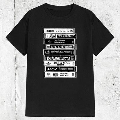 Vintage Kassette Hip-Hop Band T-Shirt Unisex T-Shirt