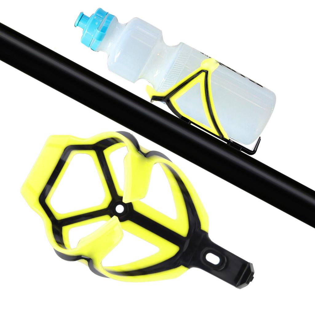 Rennrad Flaschenhalter Stilvoller Mountainbike Wasserflaschenhalter Fahrradzubehör(Schwarz Fluoreszierend