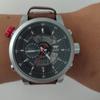 NEW AMST Luxury Brand Men's Quartz LED Watches Men Fashion Casual Sports Clock Genuine Leather Military Wrist Watch
