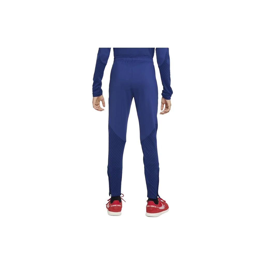 Nike Knitted Sports Pants Printed Solid Color Trendy Comfortable Kids Bottoms Blue DR5068-455