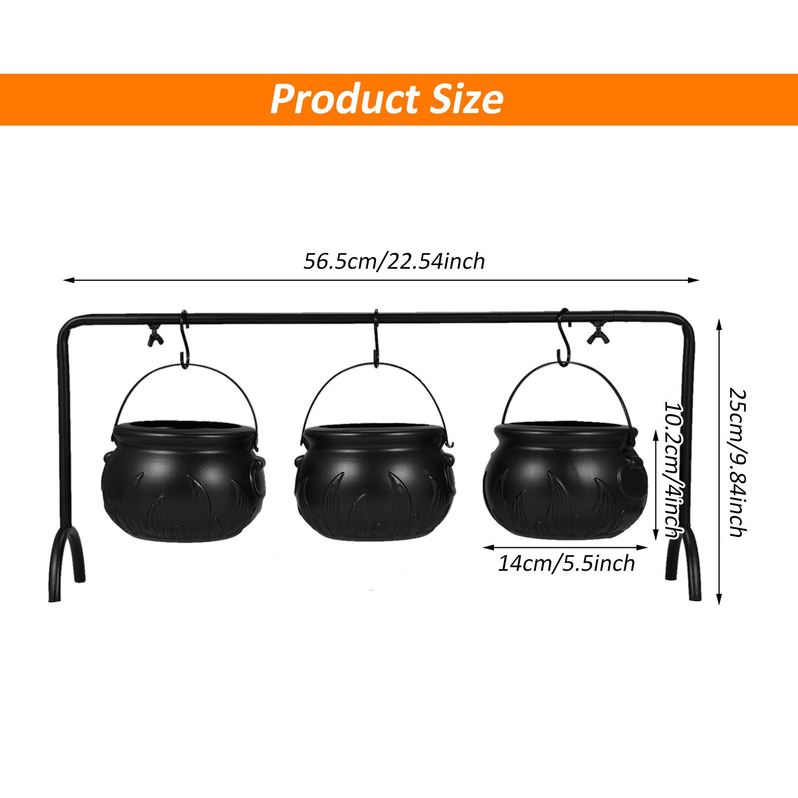 

Halloween Basket Black Halloween Storage Basket 3 Mounting Brackets Halloween Storage Basket