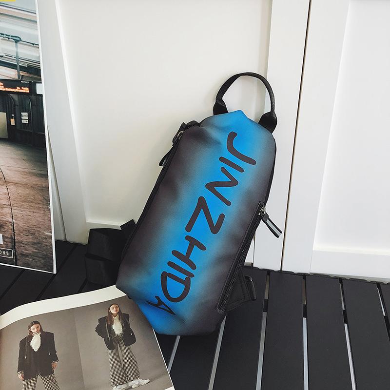 Personality trend casual simple texture niche design shoulder bag summer new 2025 women s fashion breast bag