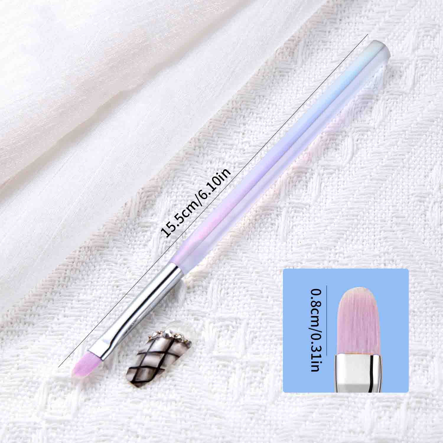 

Нейл-арт Ручка зі стразами Пензлі Лінія Квітковий живопис Розширення Ручка Інструменти для манікюру