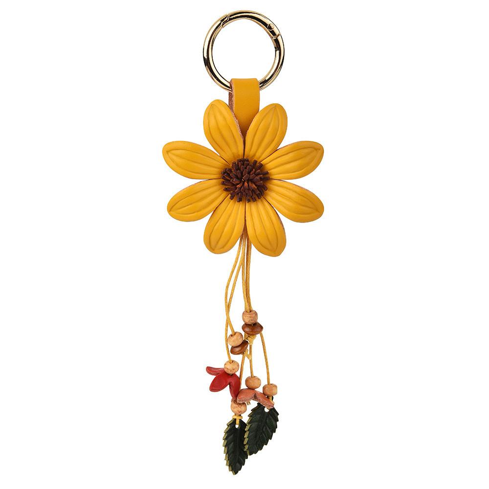 Metal Heart Keychain With Geometric Shapes For Couples And Car Keys