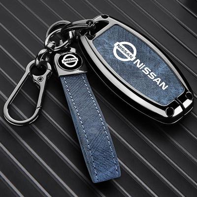 Nissan Key Case: Metal Cover for Sylphy, Terra, Tiida, Qashqai, Murano, Kicks