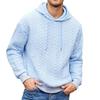 Men's Solid Color Hoodie Casual Fashion Hooded Sweatshirt Versatile Long Sleeve Tops for Men, Multiple Colors Available