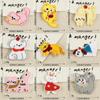 9 Pcs Cats Iron On Patches Clothing Patches  Cartoon Animal Repair Patches Dogs Embroidery Patches for Bag Decoration