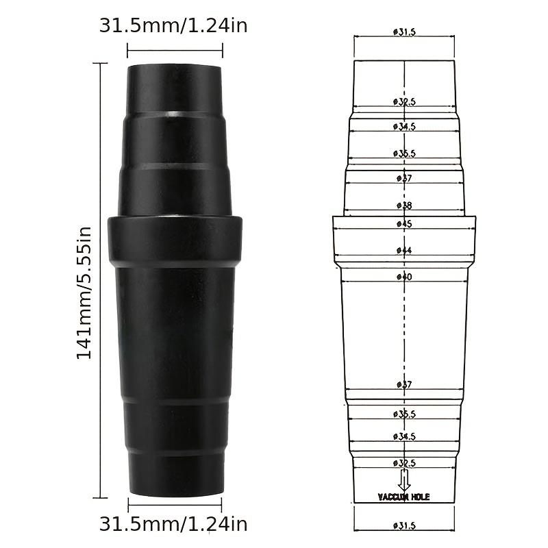 1pc Universal Vacuum Cleaner Hose Adapter Converter 4-layer/5-layer Vacuum Cleaner 32mm 35mm 39mm Connector Accessories