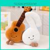Musikinstrument Plüschtier Tierdesign Mit PP-Baumwollfüllung Weiches Kurzplüsch Stofftierkissen für Kinder Geschenk