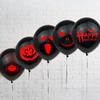 10Pcs Happy Halloween Party Decorations Funny Black Halloween Balloons Party Supply Home Decor Halloween Gift CDN