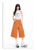 American Orange Cropped High-Waisted Wide-Leg Jeans for Women - Spring/Summer 2026 Collection