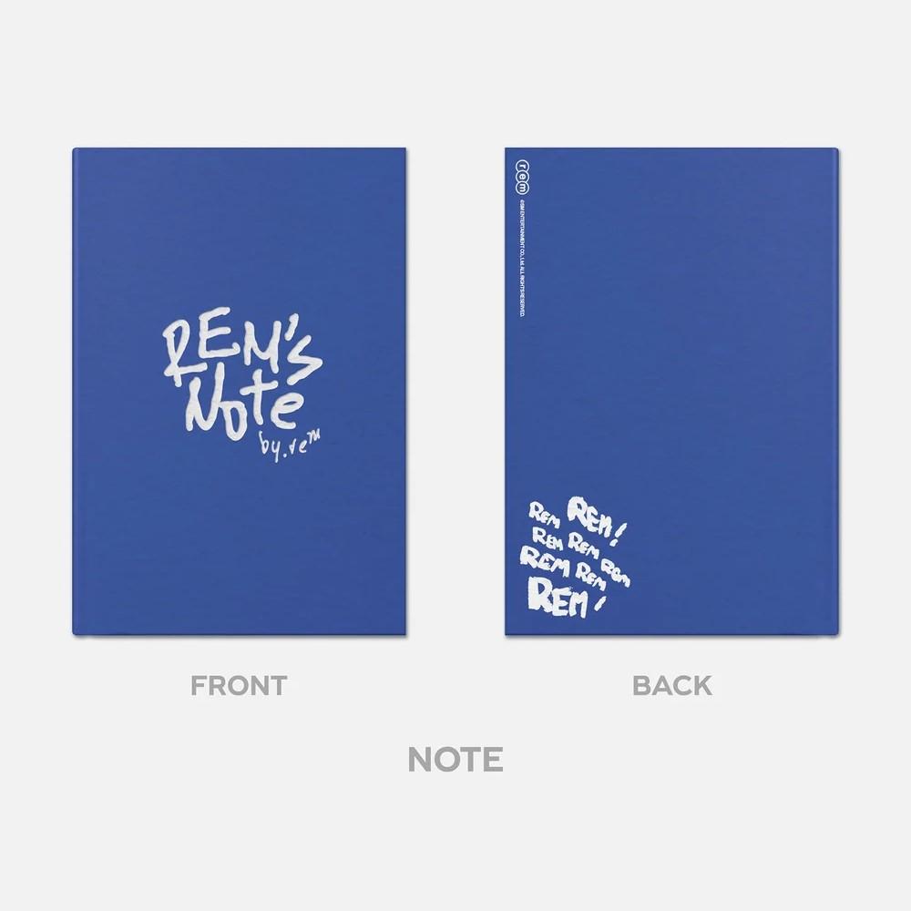 (PRE-ORDER) MARK - [The Firstfruit] OFFICIAL MD REM's NOTE SET