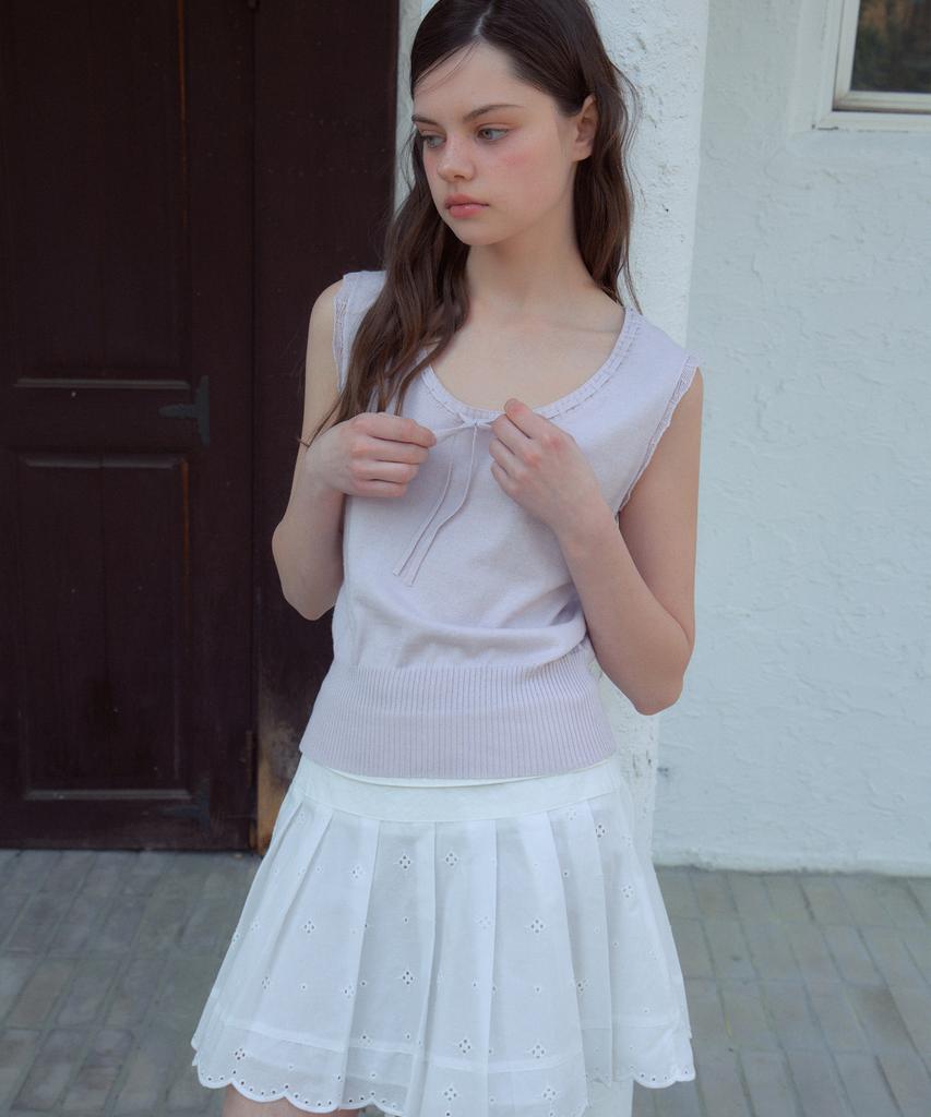 Aueonoseuteljia Delia Sleeveless Knit_Soft Pink(Oc26Kn24)