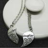 1PC Women's Fashion Trend Love Pendant Necklace Zircon Simple Design Suitable for Party and Festival Gifts-1006