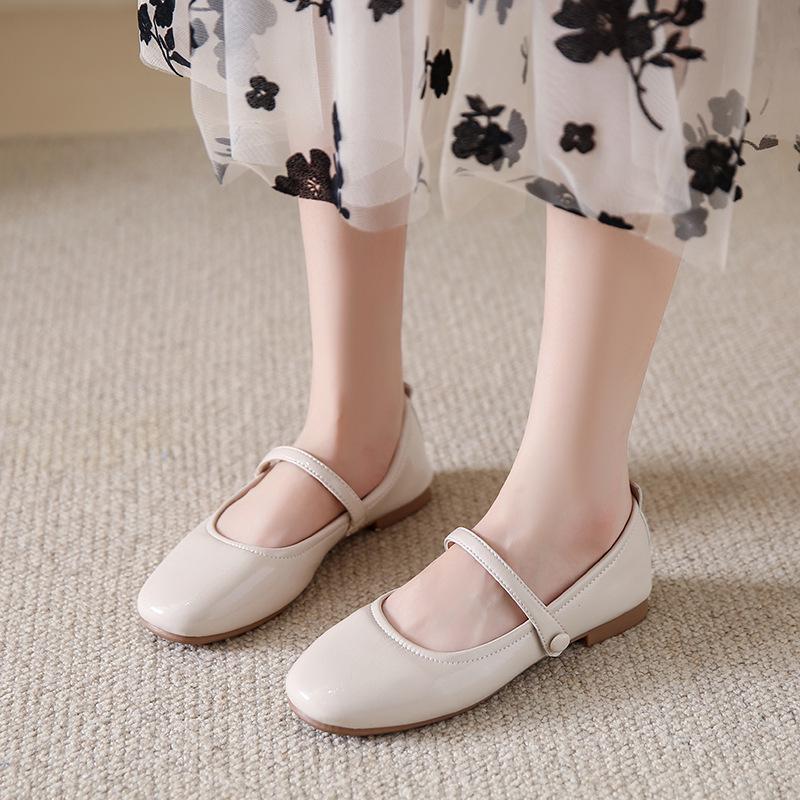 Sweet & Gentle One-Strap Round Toe Loafers, 2024 Autumn Japanese Academy Style for Skirts