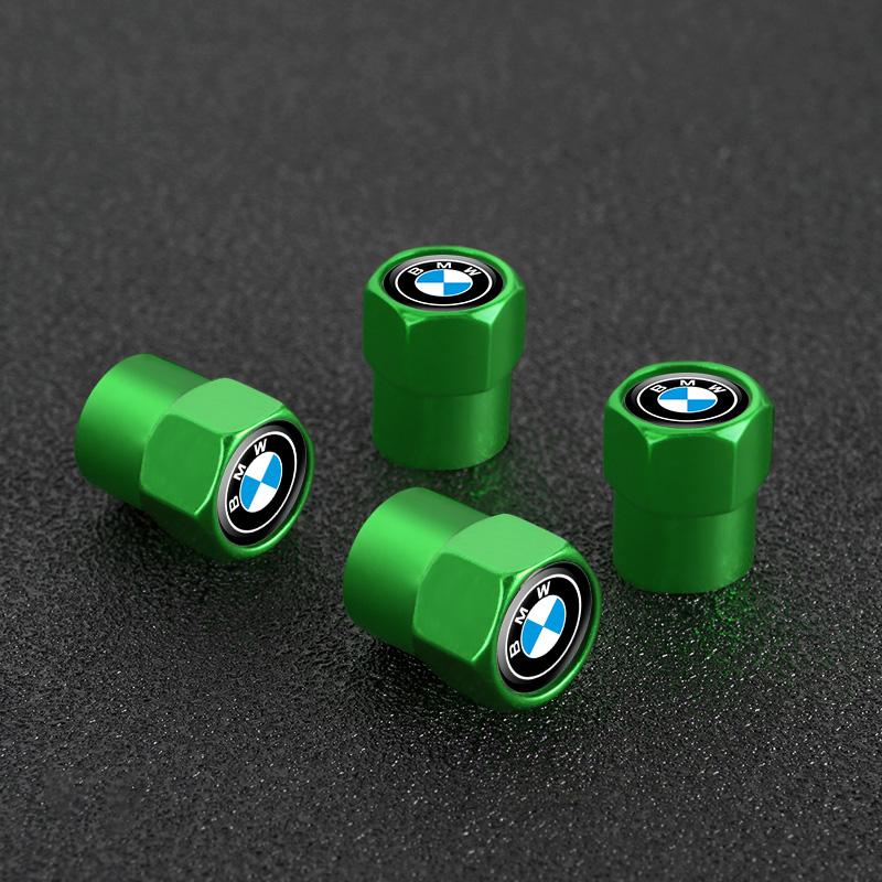 4Pcs Aluminum Car Wheel Tire Valve Caps Tyre Rim Stem Covers For BMW X1 X2 X3 F48 E84 U11 E83 F25 G01 X4 X5 X6 X7 E71 E70 F15 GT cysh69