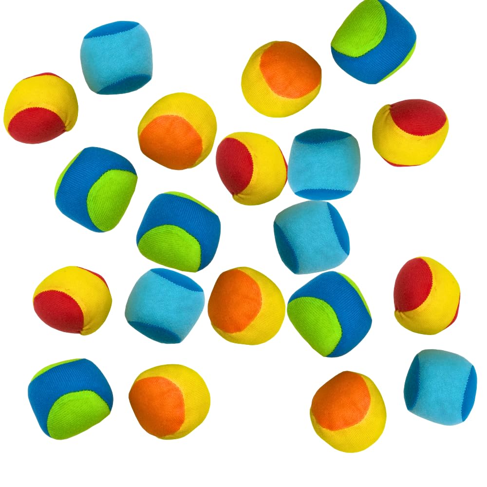 Tropchou Sticky Soft Balls with for Kids and Pack of 20 Balls, Velcro, Recreation, Exercise, Adults,