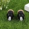Irrigatore con Filettatura da 1/2 Pollice Supporto in Plastica Regolabile 0-360 Gradi Ugello per Irrigazione Prato Giardino