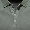 100% Baumwolle Unifarben Herren Poloshirts Lässig Kurzarm Umlegekragen Herrenhemden Mode Streetwear Polos für Herren