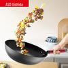 Fine Iron Non-Coating Wok, 32cm