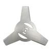 Garden Power Tool Accessories 4Pieces 5mm Metallic Blade 3Teeth for Electrical Grass Trimmer Brush Cutter