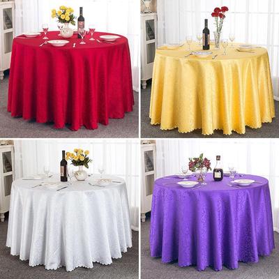 Großer runder Tischdecke im europäischen Stil für Zuhause, Hochzeit oder Bankett