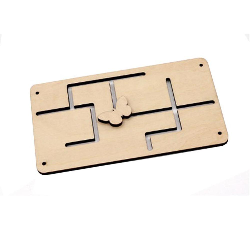 Bébé Montessori Tableau d'activité DIY Jouet en bois Accessoires Robot Cadenas Engrenage Klaxon Fermeture éclair Jouet éducatif Graffiti pour enfants Cadeaux