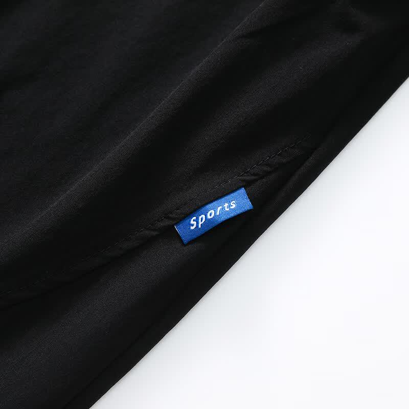 Men's Ice Silk Tapered Cropped Casual Sports Pants