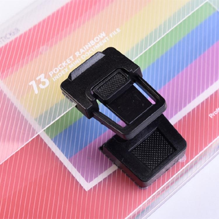 3Pcs Efficient Document Sorter 13-Pocket Design A6 File Organiser Box Compact for Backpack Easy Carry Item