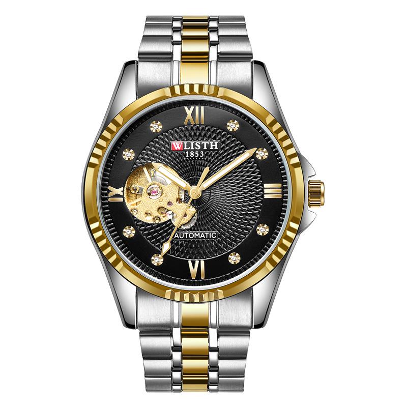 Business Watch Men S Mechanical Watch Personalized Men S Watch Trend Watch Men S Steel Belt Watch