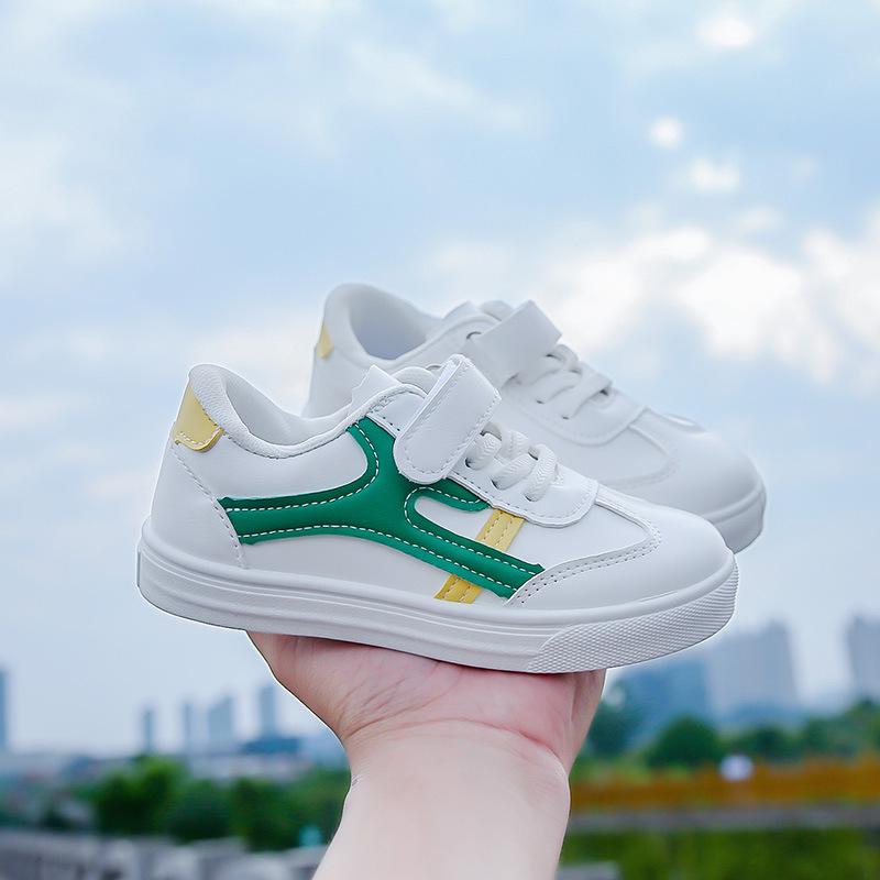 Kids' White Sports Shoes: New Spring & Autumn Style for Primary School Girls & Boys