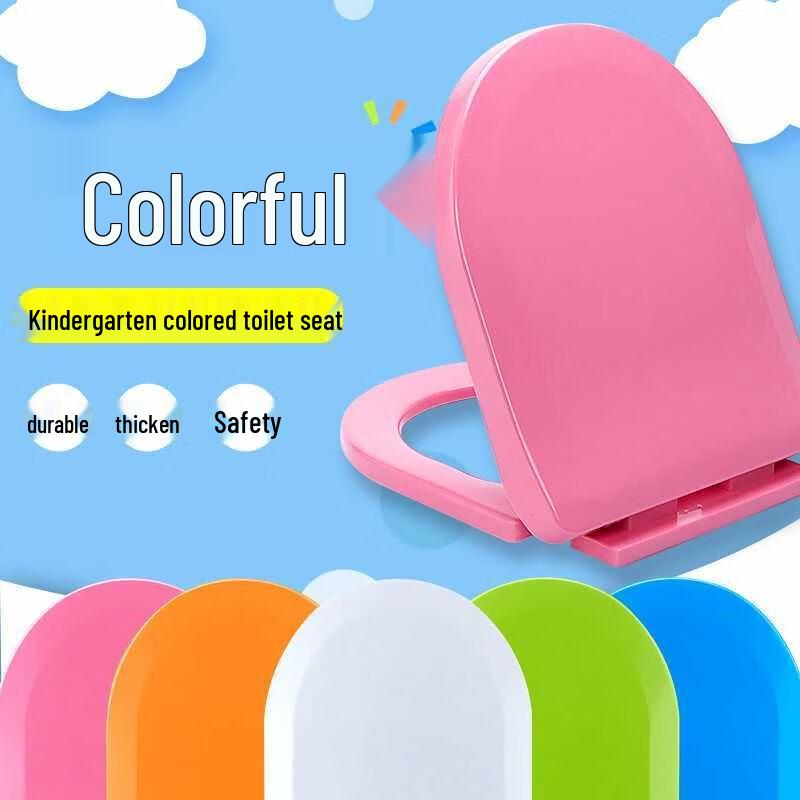 TLXT Kids Slow-Close Thickened Toilet Seat