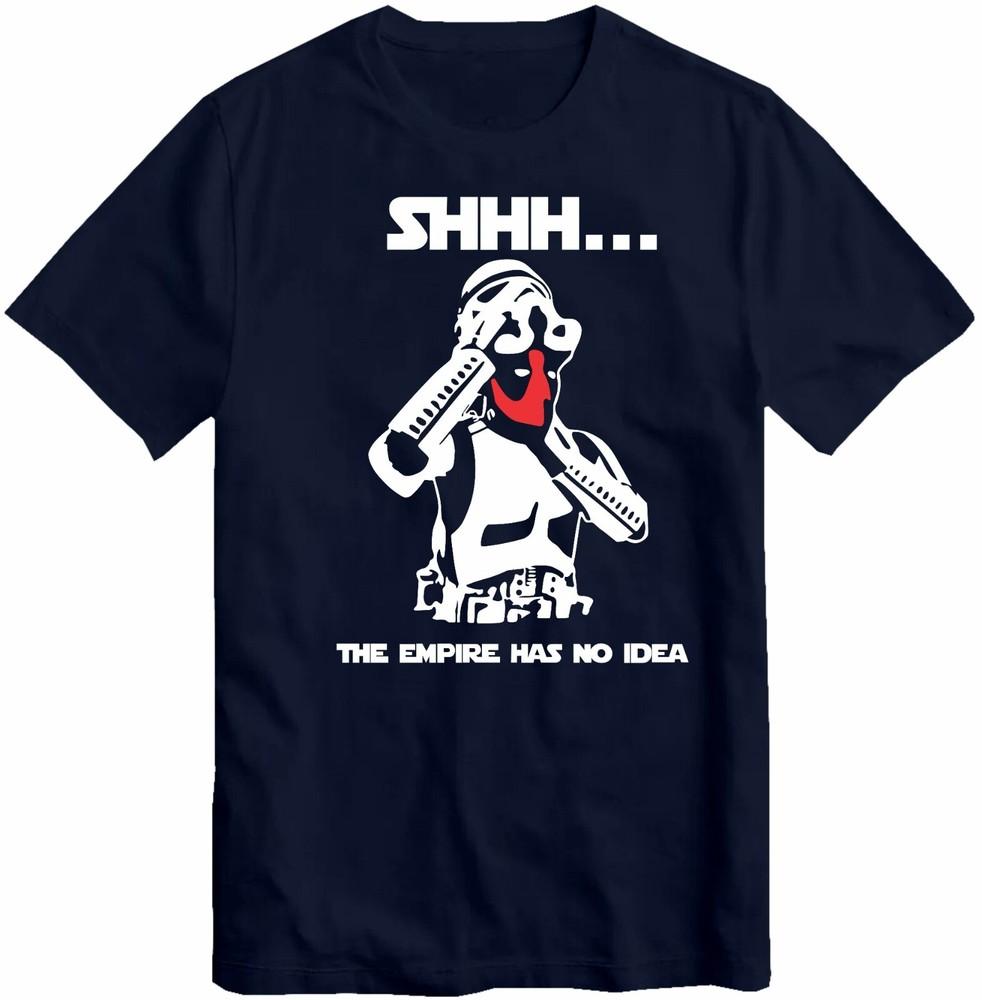 

Shhh The Empire Deadpool T-Shirt Funny Movie Tee Shirt Unisex Top 3XL