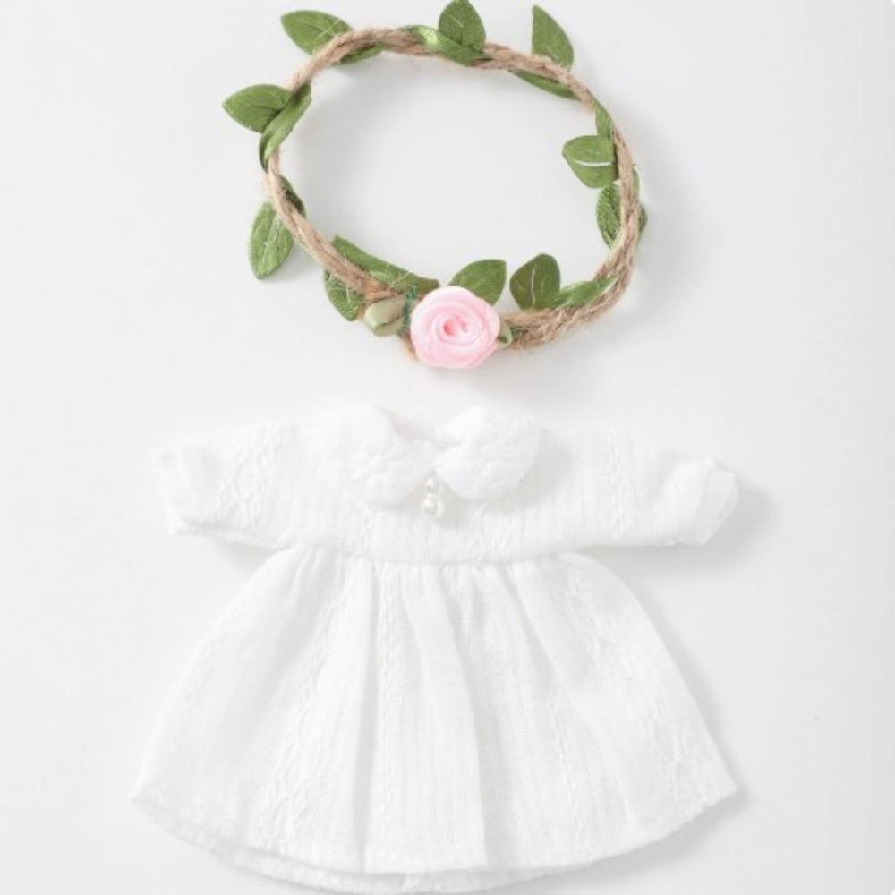 

Длинные рукава феи наряды платья кукольная одежда юбка для 1/11 OB11 куклы/для 1/12 BJD куклы белый