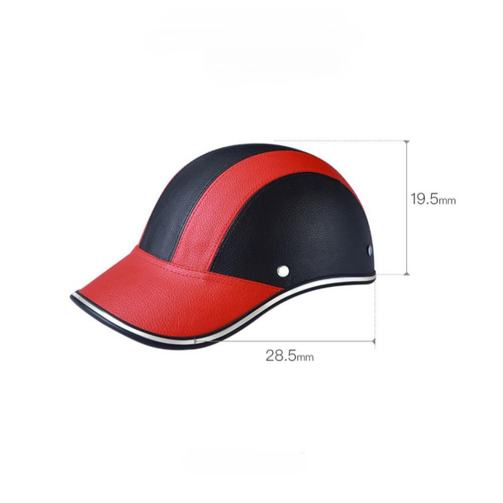 Utendørs sport sykling sikkerhetshjelm baseball cap lue for motorsykkel sykkel scooter