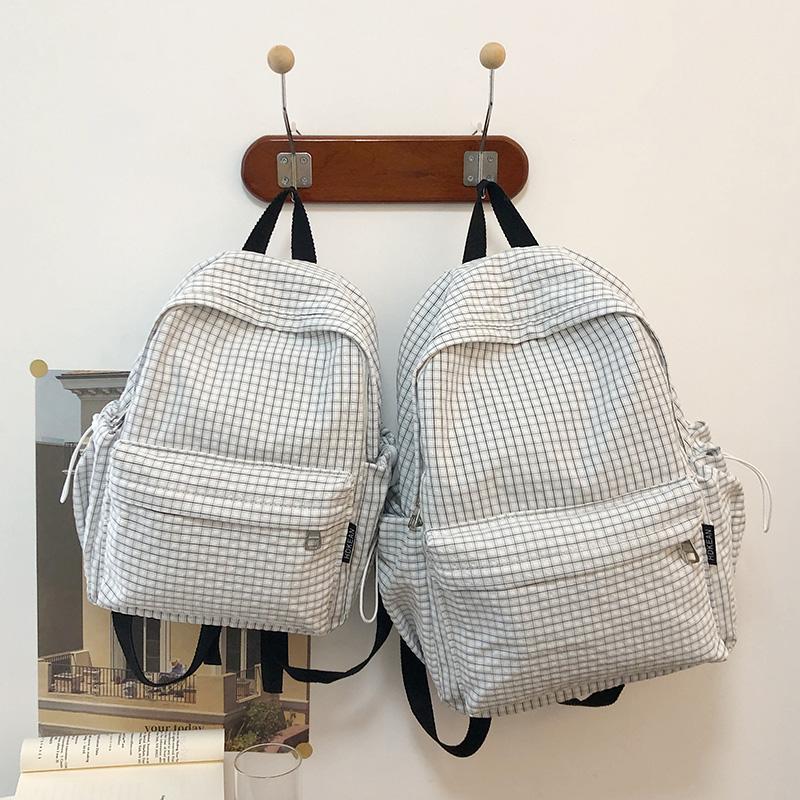 Damen Leichter Schulrucksack Große Kapazität Studenten Karorucksack