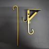 2/4Pcs Christmas Fireplace Stocking Garland Hanger No Drill Adjustable Mantle Garland Holder Heavy Duty Xmas Stockings Decoration Hanging Hook
