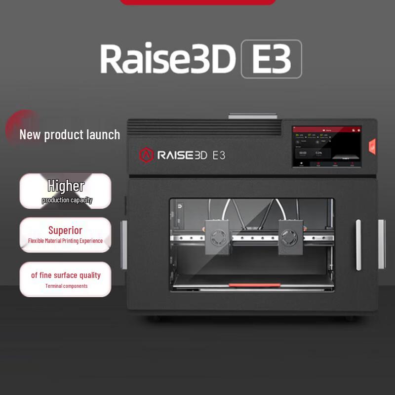 RAISE3D E3 Professional IDEX Dual Nozzle 3D Printer