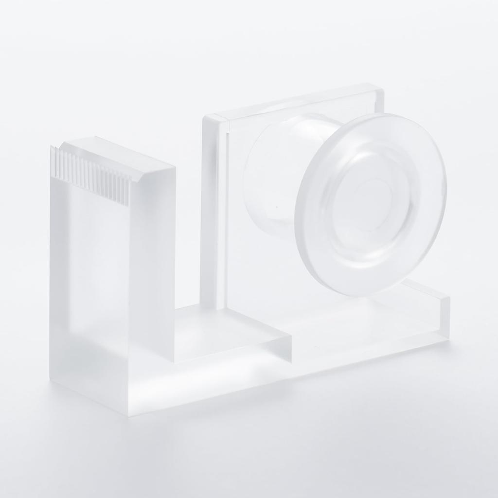 MUJI מתקן סלוטייפ אקרילי גודל קטן רוחב 18 מ"מ NDE46A1A סלוטייפ