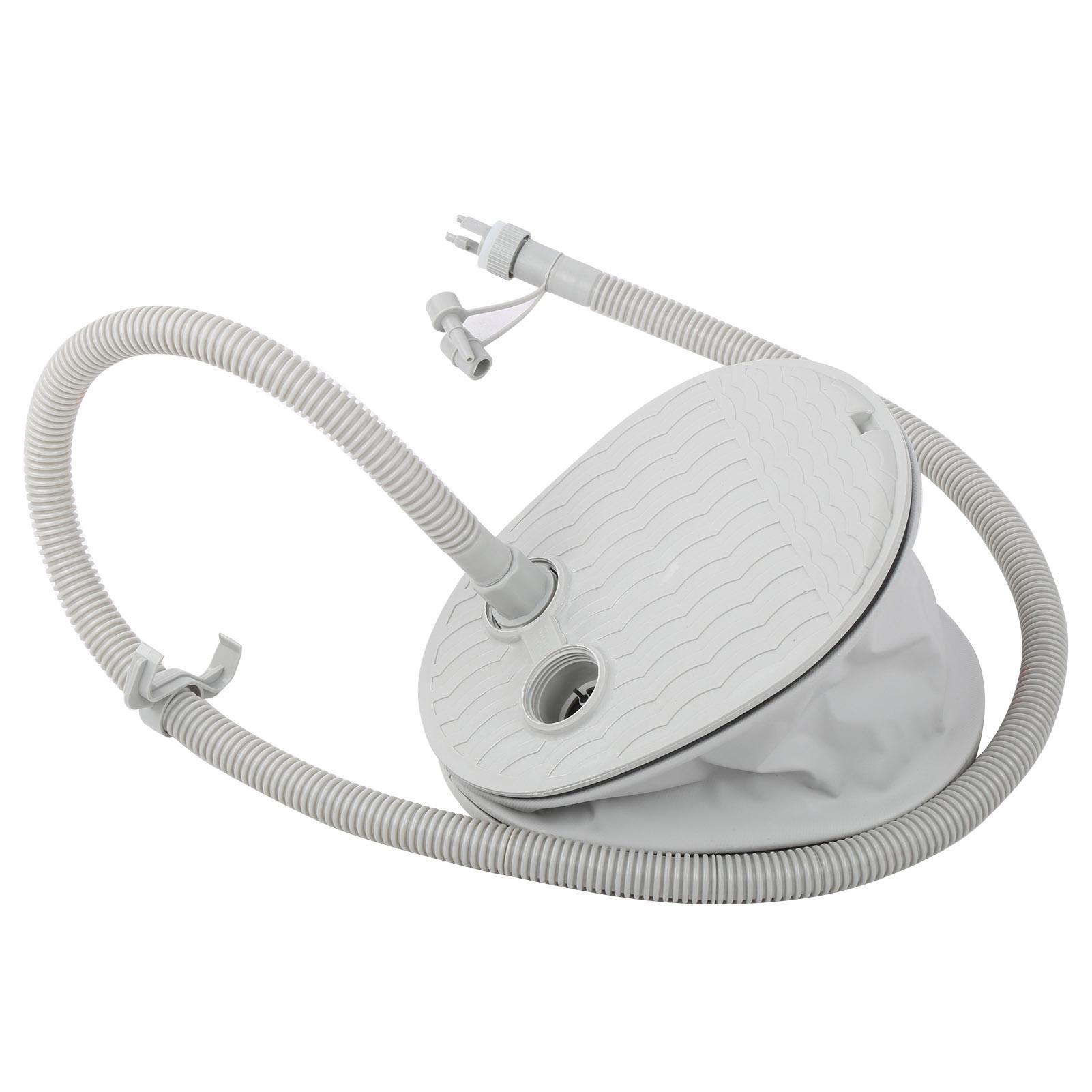 

XL Foot Air Pump Portable Inflator with 3 Size Connection Nozzles for Inflatable Boats