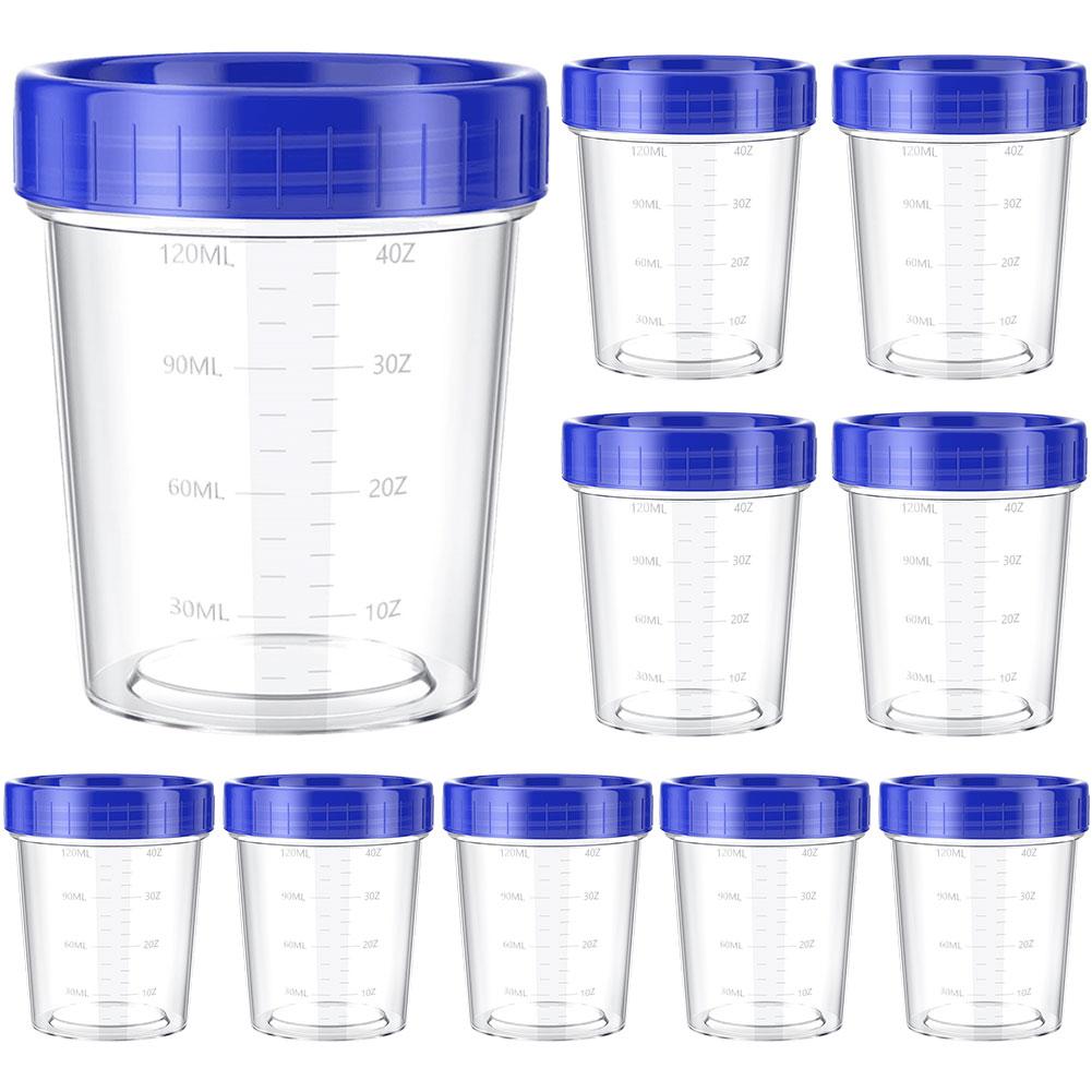 

10pcs 120ml Salad Dressing Containers Leakproof Condiment Containers Stackable Dip Sauce Containers Clear Kitchen Accessories