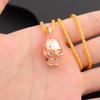Mini Skull Resin Silicone  3D Skull Head for Resin Bracelet  Casting Halloween Party Supplies Home Décor