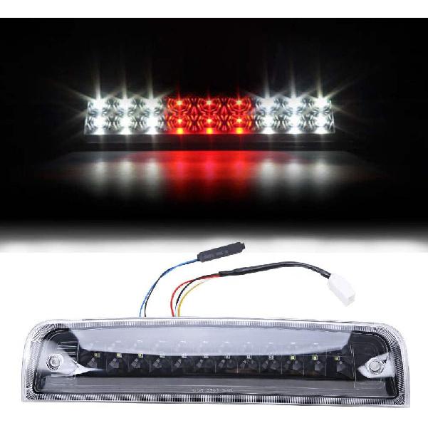 LED Third Brake Light Compatible with Dodge Ram 2009-2017 1500 2500 3500, Rear High Mount 3rd Stop Lamp Center Brake Light, 55372082AC, 55372082AD