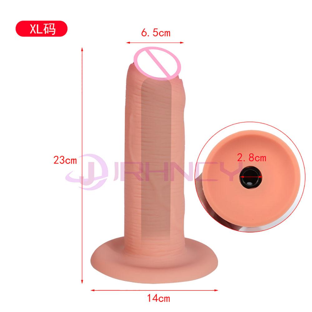 Soft Realistic Dildo XL Silicone Dildos For Women Vaginal Shower Men Anus Cleaner Enema Douche Anal Dildos Women Sex Toys