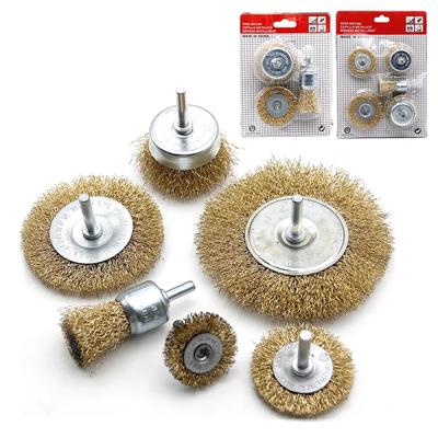 1 Set of Pen Style Wire Brush Electric Drill, Wire Wheel, Rod, Polishing and Rust Removal Electric Drill Tool Accessories