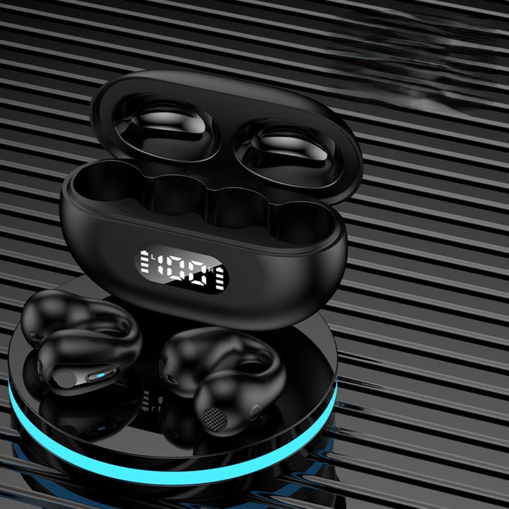 TWS for Ambie Sound Earcuffs Ørebeinledning Øredobber Trådløse Bluetooth-øretelefoner Sportshodetelefoner Ørepropper for telefoner