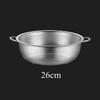 2 Styles Stainless Steel Multi-Purpose Rice Sieve with Handles Vegetables Fruits Washing Drainer Colander Home Kitchen Supplies