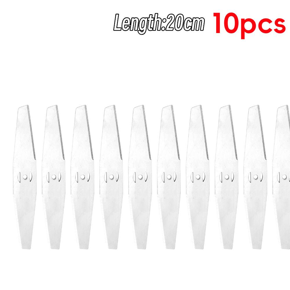 1-20PCS 150/200mm Metal Grass String Trimmer Head Grass Trimmer Blade Electric Lawn Mower Saw Blade Garden Tool Parts